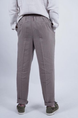 Pantalon chino taupe BRIGLIA | Marine