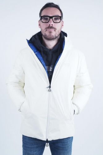 Hero Seven manteau Bleu/blanc