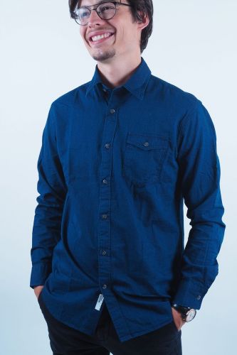 Selected  Homme chemise Bleu