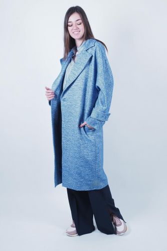 Sylvian Heach manteau Bleu