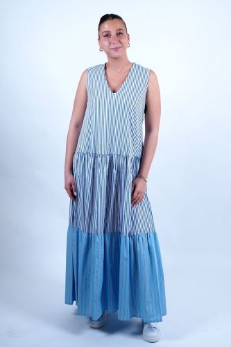 Sylvian Heach robe Bleu-multi