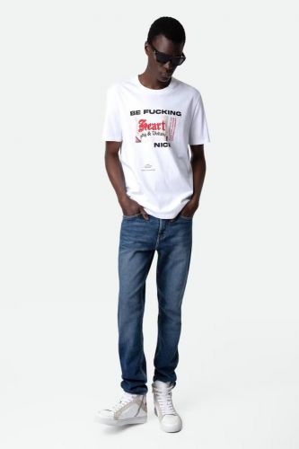 Zadig & Voltaire Homme tee-Shirt Blanc