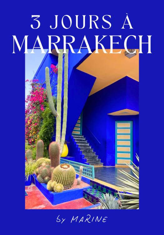 3 jours à Marrakech
