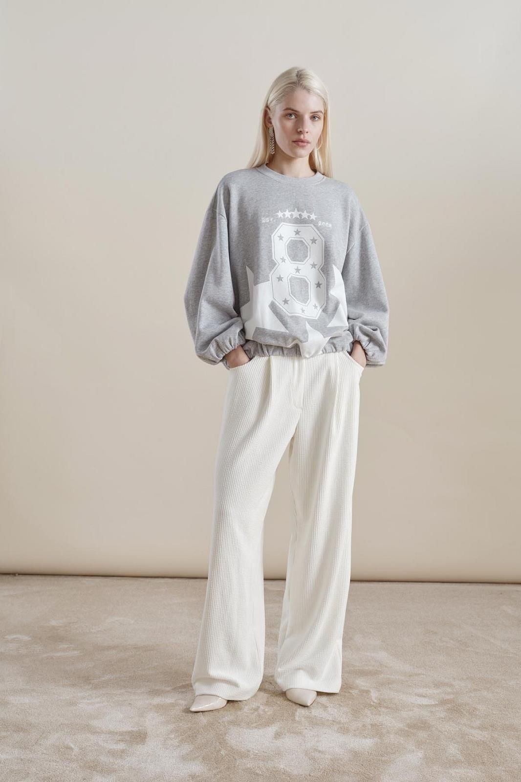 8PM sweat Gris 8PM sweat Gris