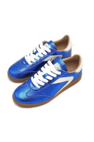 Baskets bleu roi métalisé 0'105 | Marine