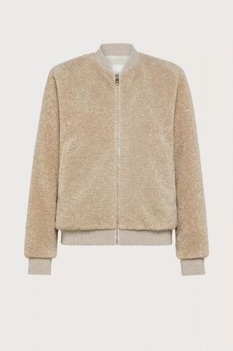 Bomber en fausse fourrure camel 1970 SEVENTY | Marine