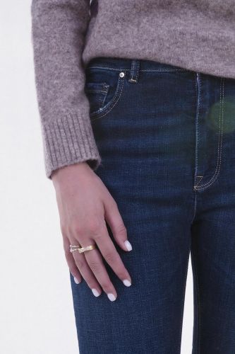 Jeans slim gris foncé 1970 SEVENTY | Marine