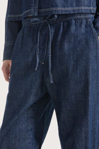 Pantalon en denim souple foncé 1970 SEVENTY | Marine