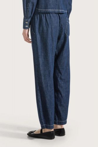 Pantalon en denim souple foncé 1970 SEVENTY | Marine