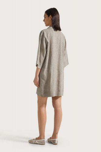 Robe lacée sur le devant 1970 SEVENTY | Marine