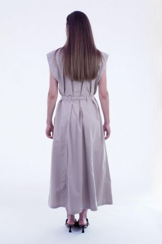 Robe chemise beige 1970 SEVENTY | Marine