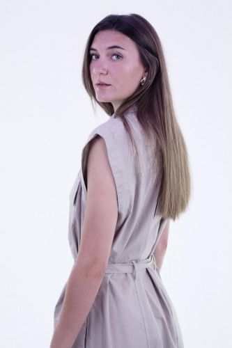 Robe chemise beige 1970 SEVENTY | Marine