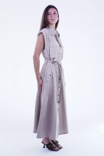 Robe chemise beige 1970 SEVENTY | Marine