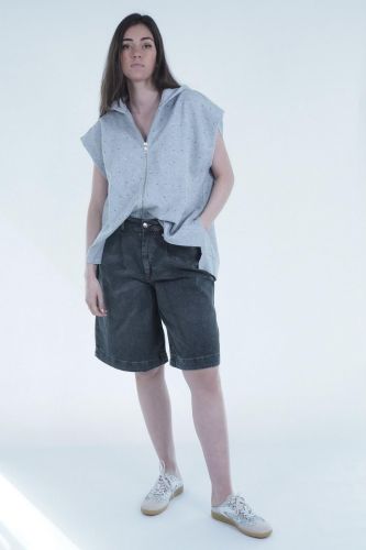Berduma en jeans pailleté 8PM | Marine
