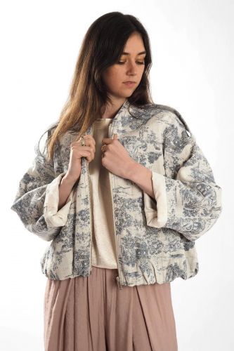 8PM bomber Ecru