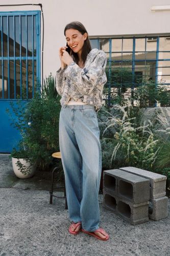 Bomber toile de jouy 8PM | Marine