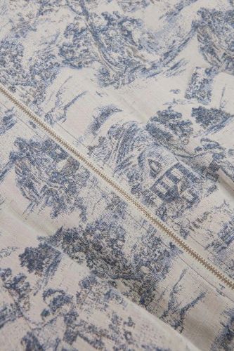 Bomber toile de jouy 8PM | Marine