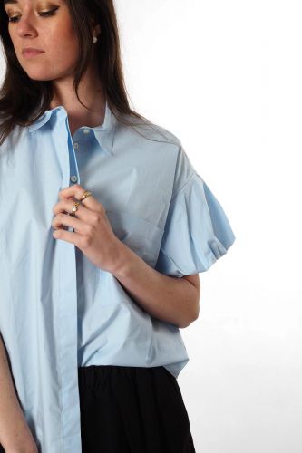 Chemise bleu ciel 8PM | Marine