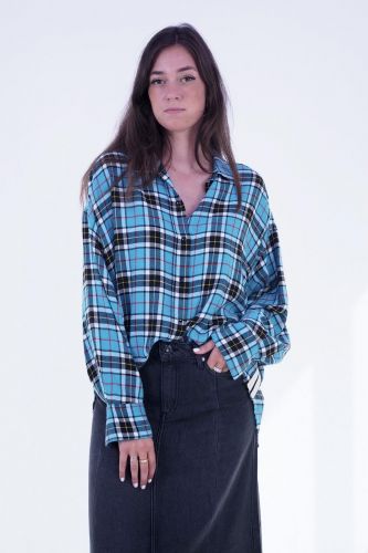 8PM chemise Turquoise