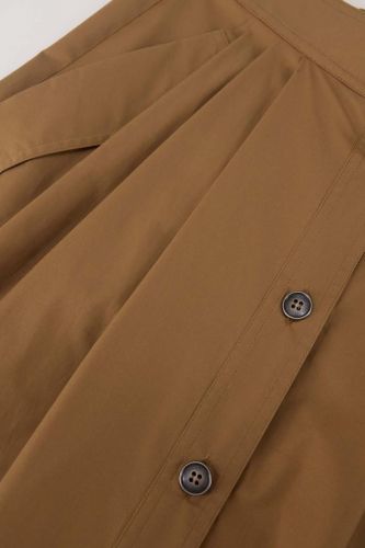 Jupe longue camel 8PM | Marine