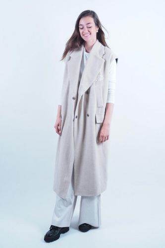 8PM manteau Ecru