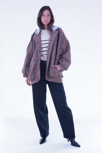 Pantalon bleu cargo 8PM | Marine