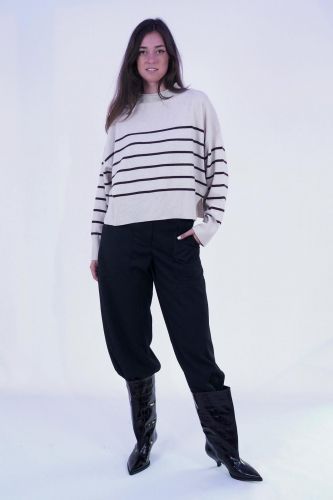 Pantalon bleu cargo 8PM | Marine