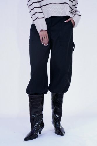 Pantalon bleu cargo 8PM | Marine