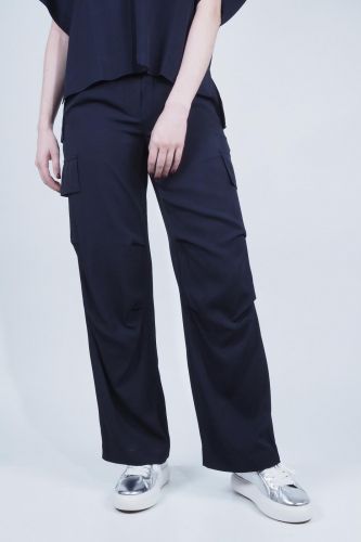 Pantalon bleu 8PM | Marine