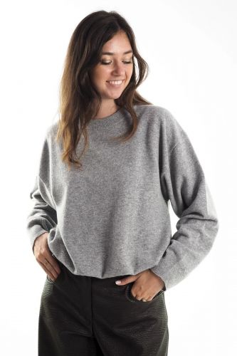 Pull gris resséré 8PM | MARINE Auvelais