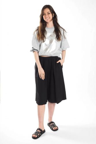 Sweat gris logo 8 8PM | Marine