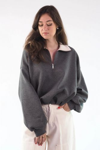 8PM sweat  Gris