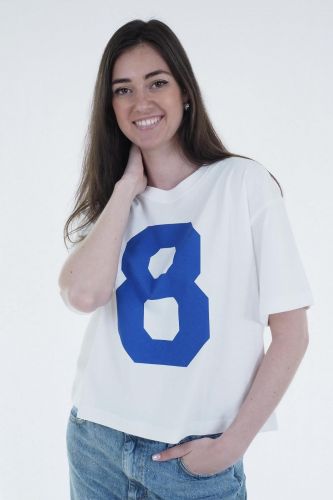 8PM tee-Shirt Blanc