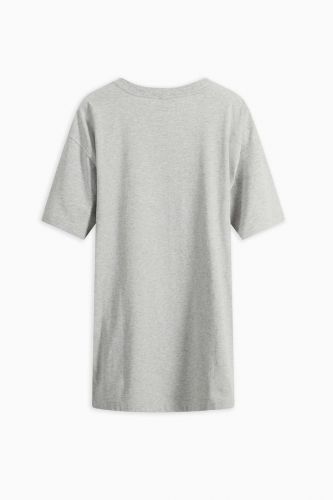 T-shirt maxi gris avec un 8 sur le devant 8PM | Marine