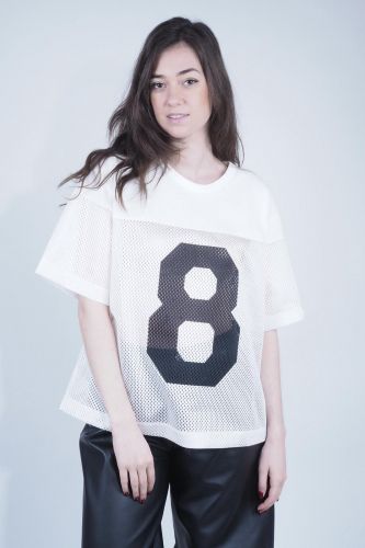8PM tee-Shirt Blanc