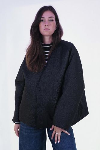 Veste réversible noire 8PM | Marine