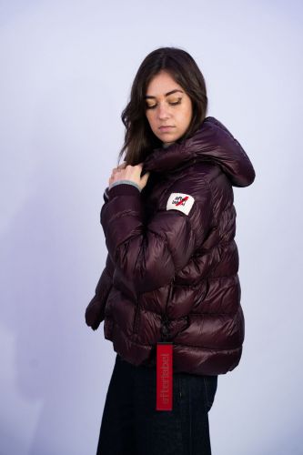 Manteau bordeaux AFTER LABEL | Marine