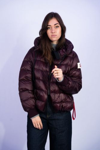Manteau bordeaux AFTER LABEL | Marine