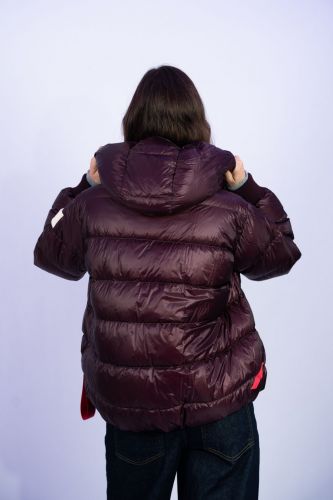 Manteau bordeaux AFTER LABEL | Marine