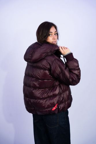 Manteau bordeaux AFTER LABEL | Marine