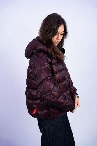 Manteau bordeaux AFTER LABEL | Marine