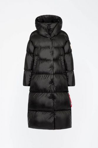 After Label manteau Noir