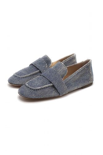 Mocassin en jeans AGL | Marine