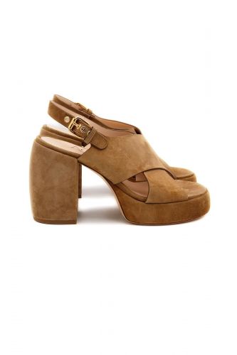 AGL Sandale Camel