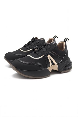 Alexander Smith basket bas Noir femmes (Runner  - 18189BLK semelle noir) - Marine | Much more than shoes