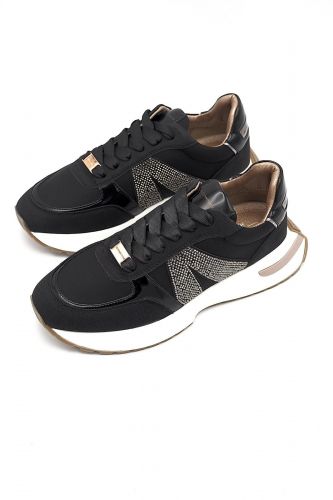 Alexander Smith basket bas Camel femmes (Runner strass - 1466BLK ) - Marine | Much more than shoes