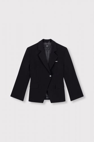 Blazer ajusté noir ALIX THE LABEL | Marine