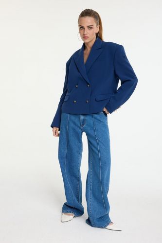 Alix The Label blazer Bleu