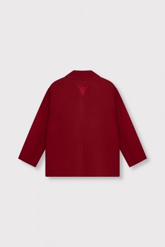 Blazer rouge Alix The Label | MARINE