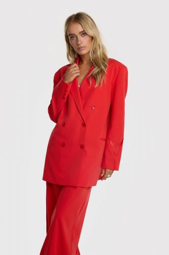 Alix The Label blazer Rouge